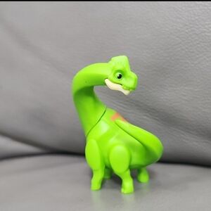 Gumi yum surprises egg, green and orange brachiosaurus